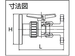 エスロン ボールバルブ Ｆ式 本体ＰＶＣ ＯリングＥＰＤＭ ５０ BV50FX-