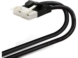 �G���R�� �ܐܖh�~�Z��LAN�P�[�u�� Cat6���� LD-GPYTB BK015