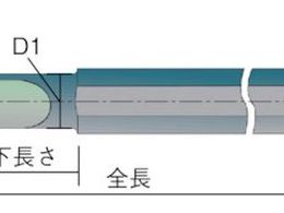 NOGA カーメックスねじ切り用ホルダー チップ刃幅16mm 全長200mm