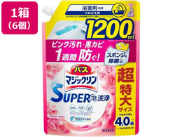 KAO oX}WbNSUPERCLEAN A}[Y l 1200mL 6