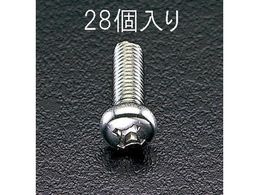 �G�X�R �瓪���˂� �X�e�����X�� M6�~16mm 28�{ EA949SJ-61