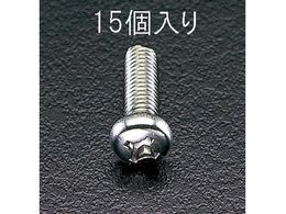 �G�X�R �瓪���˂� �X�e�����X�� M6�~40mm 15�{ EA949SJ-65