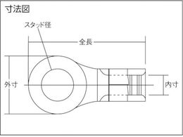 ニチフ 裸圧着端子 R形(10P) R 325-16 4731425が13,735円【ココデカウ】