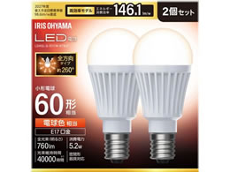 LED�d�� E17 60�` �d��*2 LDA5L-G-E17W6T92P