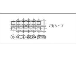 カタヤマ KCM ローラチェーン120-2 120-2CP80L 2246058が73,975円