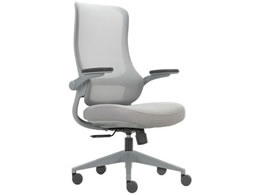 Netforce �I�[�����f�U�C���`�F�A �I�t�B�X�`�F�A �O���[ ARD-1-FW-GY