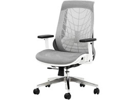 Netforce �E�F���r�[ �I�t�B�X�`�F�A �I�t�� �z���C�g WLB-1A-FW-WH