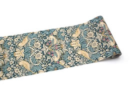 J mt casa fleece Morris&Co. StrawberryThief 5m