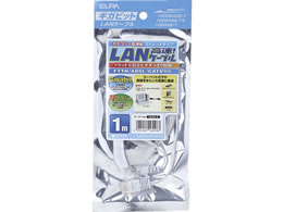 �����d�� CAT6�t���b�g 1m LAN-FT1010(W)