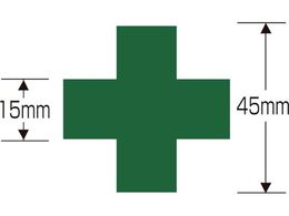 �w�����b�g�p�X�e�b�J�[ �Ώ\���}�[�N HL-103 45�~45mm 10���g PET