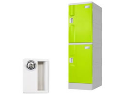 Netforce WECC �v���X�`�b�N���b�J�[ L �V�����_�[�� 1��2�i �O���[��