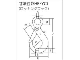 象印 チェーンスリング100 アイタイプ 荷重4.2t 線径12.5mm L2m