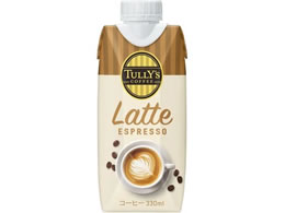 ɓ TULLYfS COFFEE LATTE GXvb\ 330ml