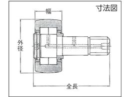 NTN F ニードルベアリング(球面外輪)外径80mm幅37mm全長100mm NUKR80H