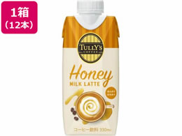 �ɓ��� TULLY�fS COFFEE �n�j�[�~���N���e 330ml�~12�{
