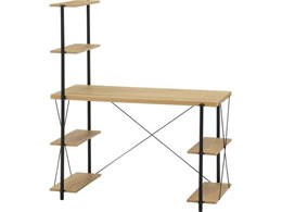 �s��f�� EZBO���C���[���b�N�Б��f�X�N �I�[�N�i�`������ W1220*D565