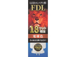�G�R�f�o�C�X LED�R���p�N�g�` FDL18W���� �d���F EFDL18LED-W