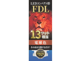 �G�R�f�o�C�X LED�R���p�N�g�` FDL13W���� �d���F EFDL13LED-W