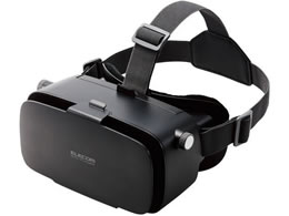 エレコム VRゴーグル スマホ用メガネ対応目幅調節可 VRG-2D3D02BKが