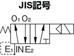 日本精器 4方向電磁弁10AAC200V7Mシリーズシングル BN-7M43-10-E200