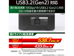 エレコム USB3.1 Gen2対応4bayHDDケース LGB-4BNHUCが21,630円