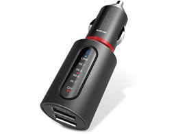 GR Bluetooth FMgX~b^[ 2.4A 2|[g LAT-FMBT03BK