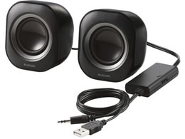 GR PCXs[J[ L 3.5mm USB-A ubN MS-P08U2BK