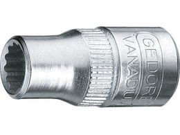 GEDORE 12�p�\�P�b�g10mm �����p6.35mm 6226050