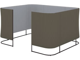 �R�N�� �C���t���[�� �`�F�A�[�u�[�X 2~4�l�pH1350 �t���[�����`���R�[���O���[