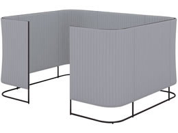 �R�N�� �C���t���[�� �`�F�A�[�u�[�X 2~4�l�pH1350 �t���[�����z���C�g�O���[