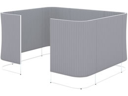 �R�N�� �C���t���[�� �`�F�A�[�u�[�X 2~4�l�pH1350 �t���[�����z���C�g�O���[