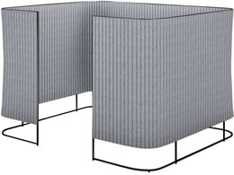 �R�N�� �C���t���[�� �`�F�A�[�u�[�X 2~4�l�pH1650�t���[�����z���C�g�O���[