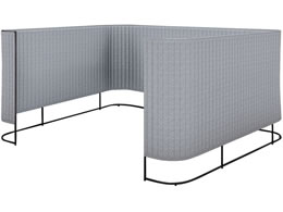 �R�N�� �C���t���[�� �`�F�A�[�u�[�X 4~6�l�pH1350 �t���[�����z���C�g�O���[