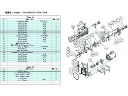 ULVAC GLD-200／201／201A／201B用メンテナンスキットA GLD-201A 201B MAINTENANCEKIT A