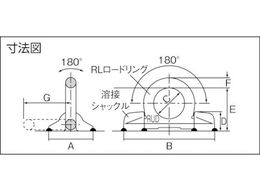 RUD 溶接式リングシャックル VRBS 4 VRBS-4