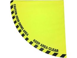 �Z�[�t���� �h�A�H�ʕW���X�e�b�J�[ ���a1200mm4����1�~��` ��