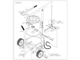 TRUSCO FTK70�p �i�b�g FTK-039-3