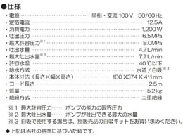 京セラ 高圧洗浄機 KJP1210が12,635円【ココデカウ】