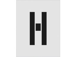 IM �X�e���V�� H �����T�C�Y250�~125mm AST-H250125