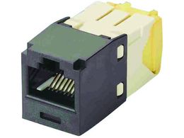 パンドウイット カテゴリ5E RJ45モジュラージャック UTP 28・30AWG 黒