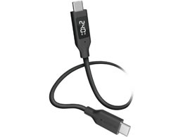 �G���R�� Type-C�d�͕\���P�[�u�� 1m 240W �u���b�N MPA-CCW10BK