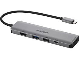 �G���R�� Type-C�h�b�L���O�X�e�[�V���� 140W �V���o�[ DST-050BP1SV