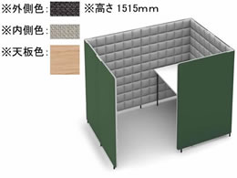 �R�N�� �\���`�F�A�[�u�[�X �t�H�[�� �T�C�h�J�� W1360 �O���[�W���~�I�[�N