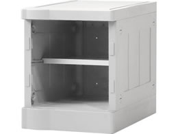 Netforce �v���X�`�b�N���b�J�[S 1�l�p �I�[�v�� �O���[