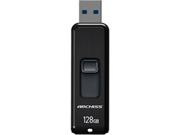 �A�[�L�T�C�g USB3.2 Gen1 �X���C�h���t���b�V�������� 128GB �u���b�N