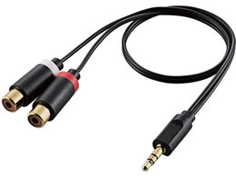 �G���R�� AV�P�[�u�� 0.3m RCA�s���v���O-3.5�� �� DH-MWRFN03