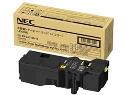 PR-L4C150-16 NEC 大容量トナーカートリッジ イエローが12,842円