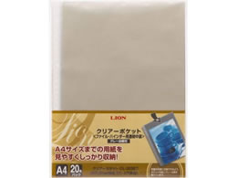 ���C�I�������� �N���A�[�|�P�b�g A4�^�e 20�� CL-303ED-20P 147-03