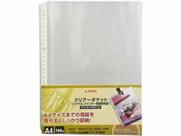 ���C�I�������� �N���A�[�|�P�b�g A4�^�e 100�� CL-303E-100P