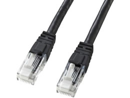 �T�����T�v���C �ߐ܂�h�~�J�e�S��6LAN�P�[�u�� �u���b�N 0.5m